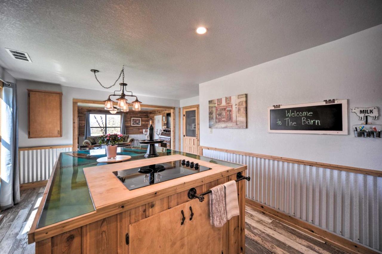 פרדריקסברג The Barn Texas Wine Country Vacation Rental מראה חיצוני תמונה